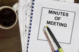 Meeting minutes image